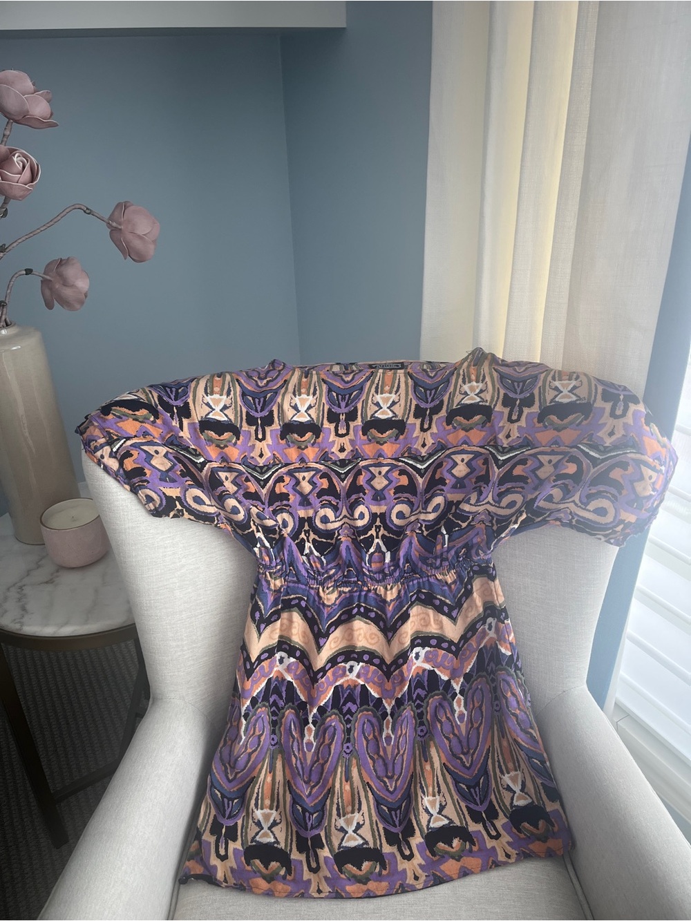 Angie Boho Mini Dress Size Small